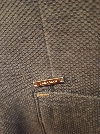 Chaqueta Zara entretiempo azul