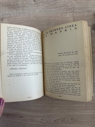 Obras completas José Antonio Primo de Rivera