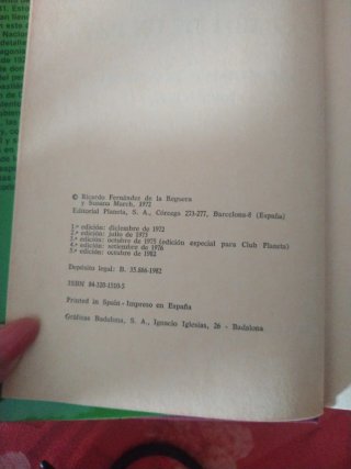 La caída de un Rey - Planeta