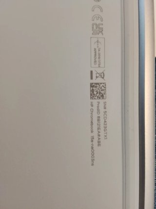 Portatile HP Chromebook 15.6 8GB RAM 128GB
