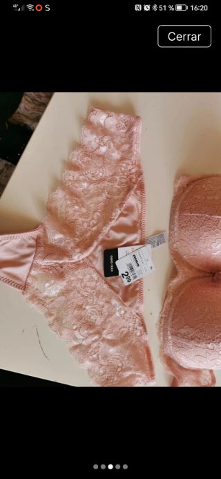 Conjunto sujetador y braguita T-95D XL