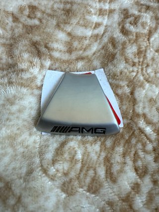 Emblema Volante AMG  Silver