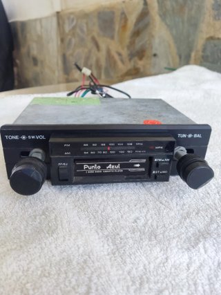 Radio Coche Casette Punto Azul