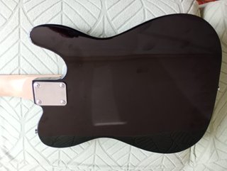 Guitarra Telecaster Zurda Negra