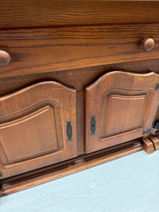 Mueble de salón madera roble