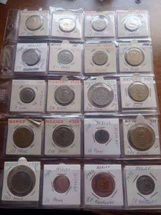 Lote 45 Monedas México 1956-2018