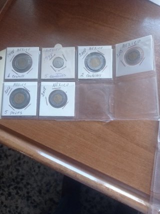 Lote 45 Monedas México 1956-2018