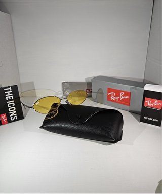 Occhiali Ray Ban Kai Argento Giallo