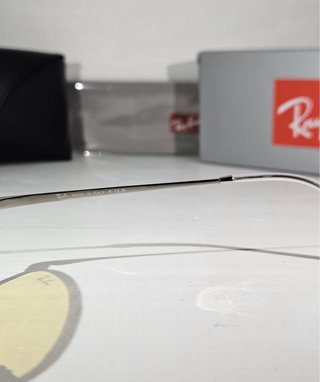 Occhiali Ray Ban Kai Argento Giallo