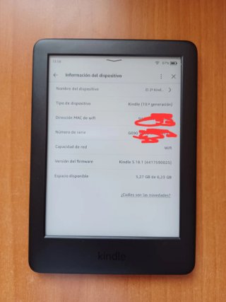 E-reader Kindle 10 nero con accessori