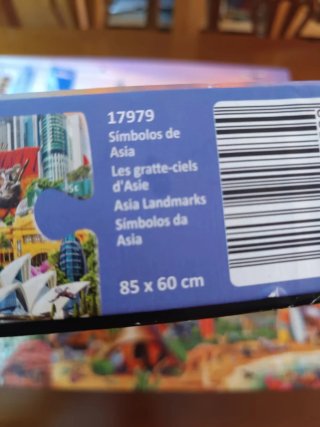 Puzzle 1500 piezas Asia