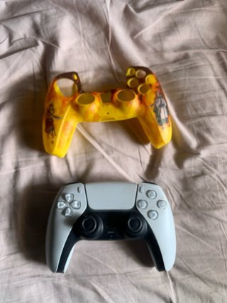 Mando PS5 con funda protectora