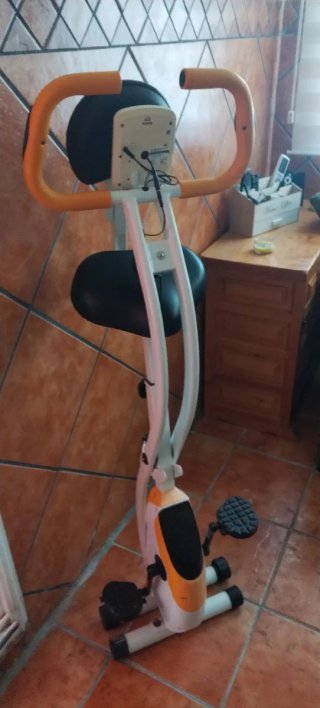 Bicicleta Estática Plegable