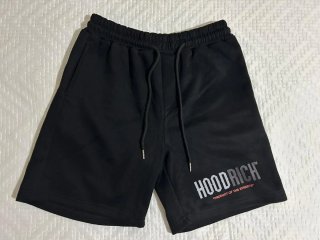 Conjunto Hoodrich Negro Camiseta y Pantalón Corto