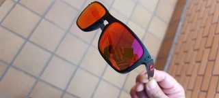 Oakley Holbrook XL Gafas de Sol Negras Rojas