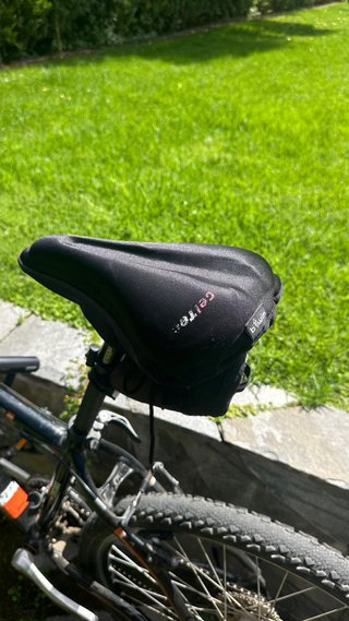 Bicicleta con accesorios