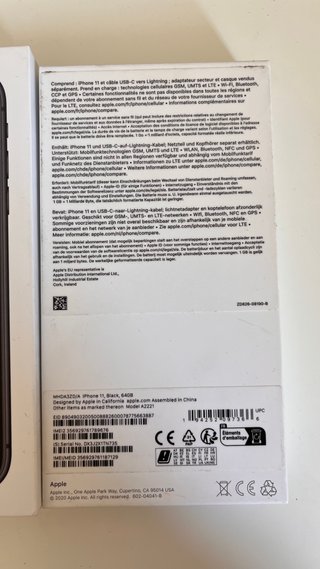 Ocasión!!! iPhone 11 (91% Batería) SIN GOLPES!