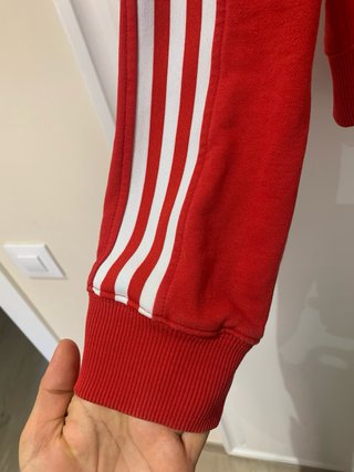 Sudadera Adidas Roja Talla L Mujer