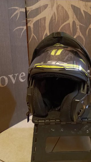 Casco Moto LS2 Valiant Talla XL Visera Solar