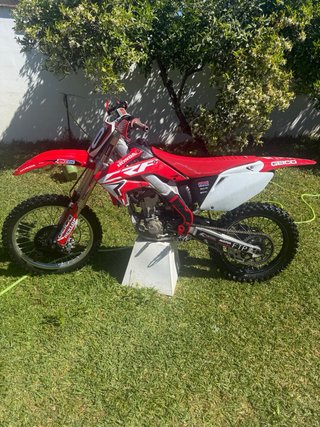 Honda CRF 250 2007 Motocross Roja