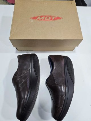 Zapatos MBT Mujer Piel Marrón Talla 39 2/3