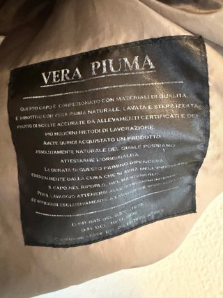 Anorak negro premamá/embarazada relleno plumón