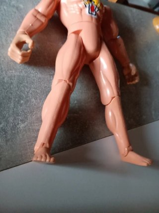 Luchador barba roja figura años 80/90