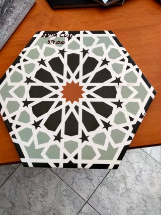 Azulejo Hexagonal Porcelánico Diseño