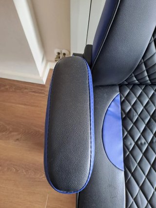 Silla Gamer Racing Negra y Azul