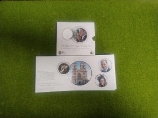 Moneta Ufficiale Matrimonio Reale UK
