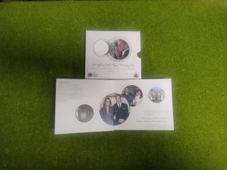 Moneta Ufficiale Matrimonio Reale UK