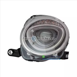 Faro Delantero Izquierdo Fiat 500 (2015->) c/ Mot