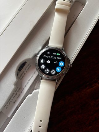 Smartwatch CF96 Beige/Plata