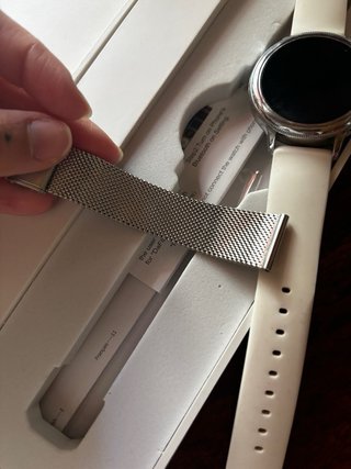 Smartwatch CF96 Beige/Plata