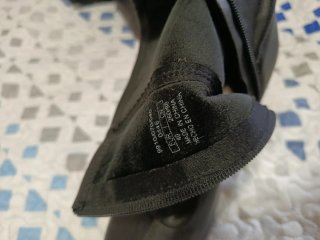 Botas negras plataforma tacón