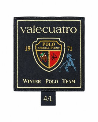 Chaleco ValeCuatro Polo/Golf Negro y Rojo