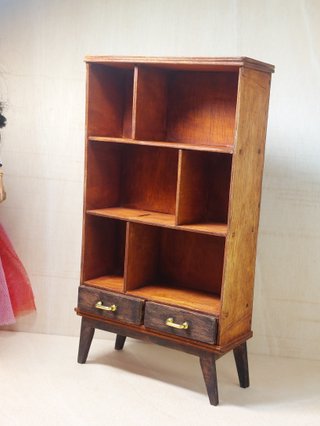 Aparador Vintage Madera Escala 1:6.hecho a mano