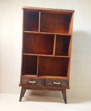 Aparador Vintage Madera Escala 1:6.hecho a mano