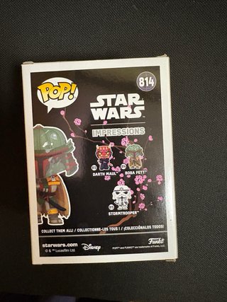 Funko Pop Star Wars Boba Fett 814