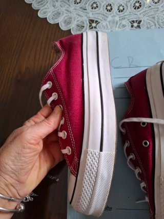 Converse All Star rosse