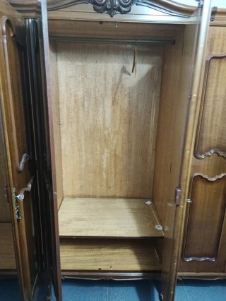 Armario ropero 6 puertas madera