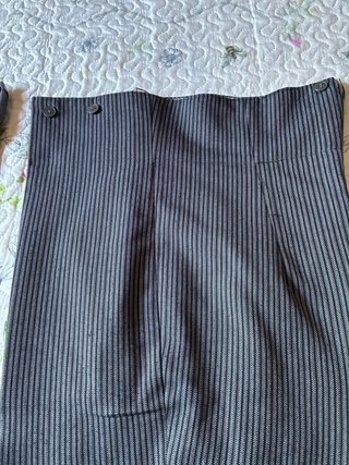 Traje corto hombre negro