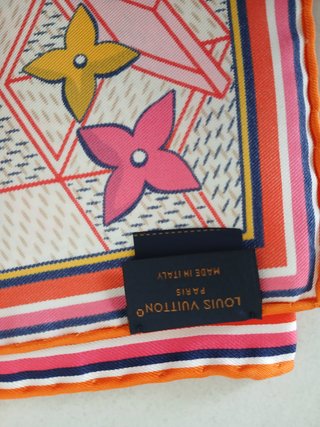 Foulard Louis Vuitton seta 65x65