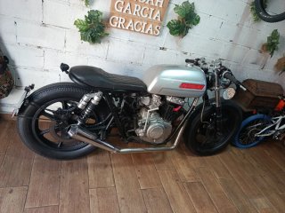 Sanglas 83 Café Racer Plata/Negra