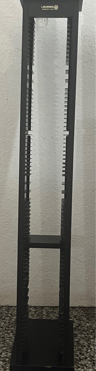 Torre Porta CDs/DVDs LAUSSED Negra