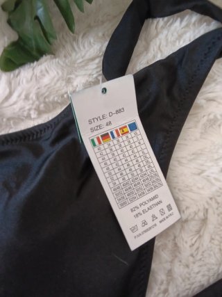 Fato de Banho Preto Nuovita XL