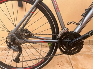 Bicicleta Híbrida Gris Alexrims