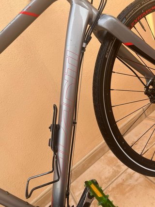 Bicicleta Híbrida Gris Alexrims