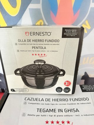 Set Olla y Cazuela Hierro Fundido Ernesto