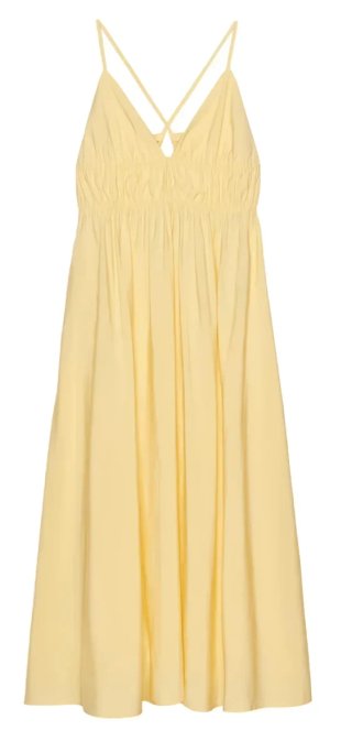 Vestido Midi Amarillo T-M